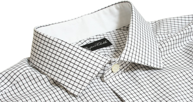 Black Check Dress Shirt