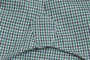 Green Gingham Dress Shirt