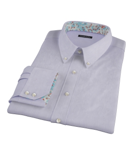 Purple Superfine Stripe Men's Dress Shirt 