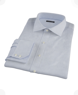 Light Blue End-on-End Men's Dress Shirt 