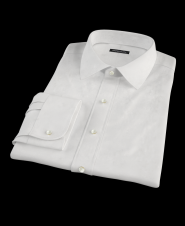 White Sea Island Cotton Men's Dress Shirt 