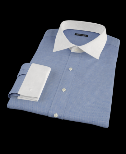 Blue Royal Oxford Custom Dress Shirt 