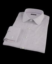 Lavender 100s Twill Men's Dress Shirt 