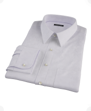 Purple Easy Care Royal Oxford Cloth Men's Dress Shirt 