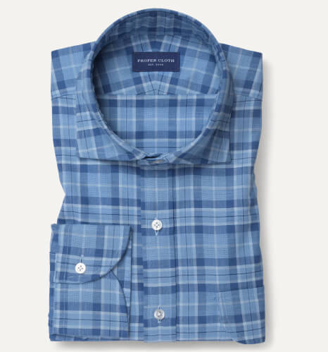 The Perfect Fitting Linen Shirt | Custom Linen - Proper Cloth