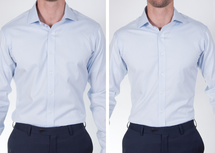 how should a dress shirt fit