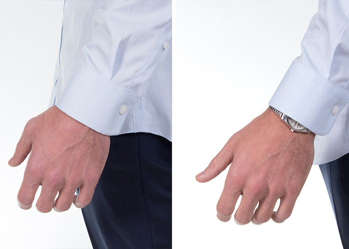 dress shirt cuffs