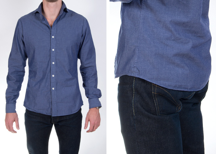 How an Untucked Shirt Should Fit Guide to ButtonUps TShirts  Polos