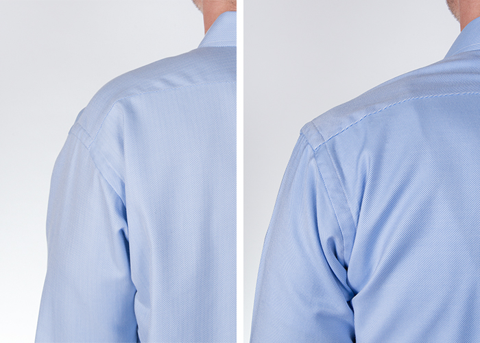 How the Shoulder/Yoke Width Should Fit - Proper Cloth Reference ...