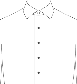 Plain Tuxedo Front Placket