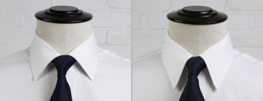 Point Collar vs Semi Spread Collar