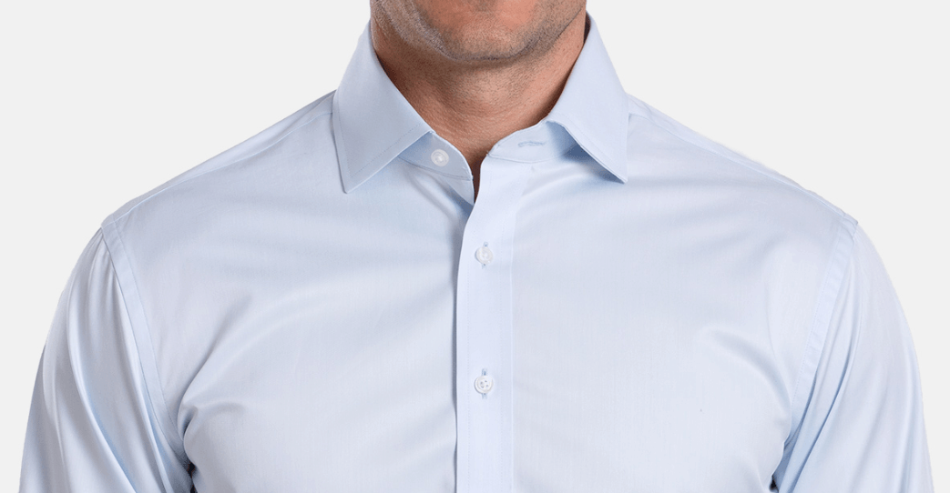 Barn genstand Forbandet Shirts: Top Button Placement - Proper Cloth Help