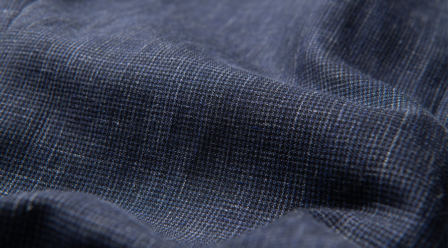 OCM Light Grey Structured 100% Pure Merino Wool Tweed Jacketing & Blazer  Fabric (Unstitched - 2