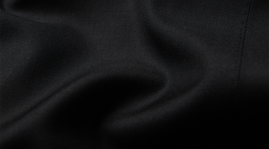 OCM Dark Blue Structured 100% Pure Merino Wool Tweed Jacketing & Blazer  Fabric (Unstitched - 2
