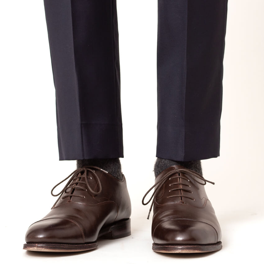 MissionaryMall | Elders | Suits | Wool-Blend Slim-Fit Suit Navy Herringbone