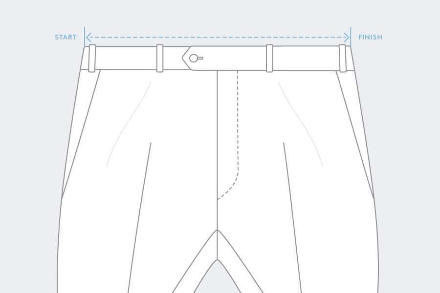 How To Measure Pant and Trouser Length For Men | Tapered Menswear