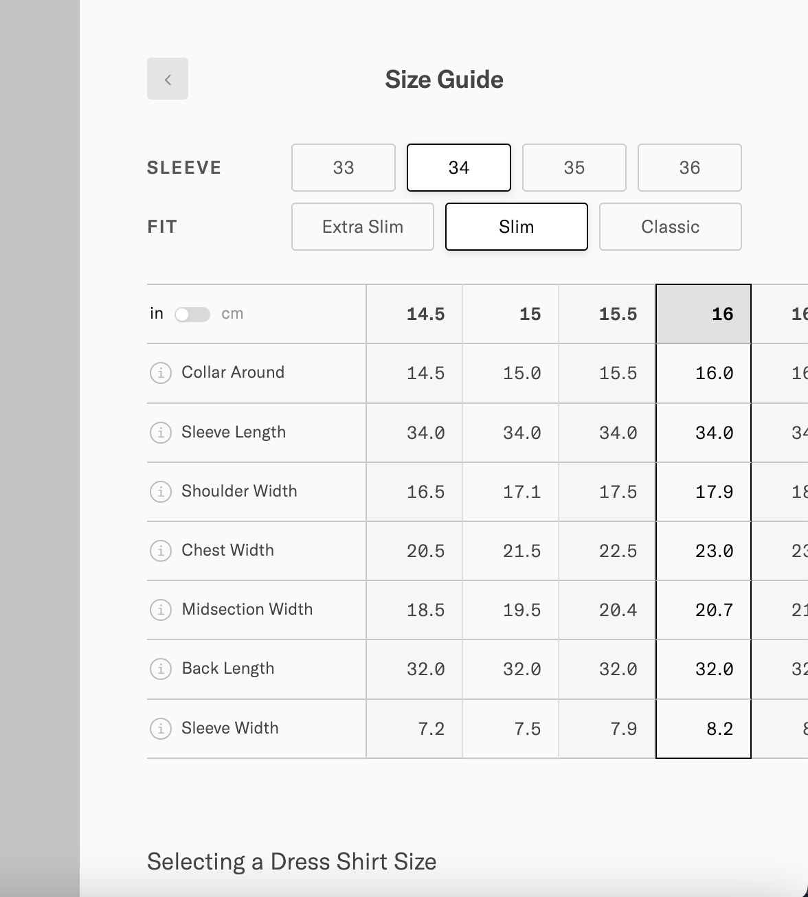 Standard Sizes, Types of Fit, and Size Charts Proper Cloth Help