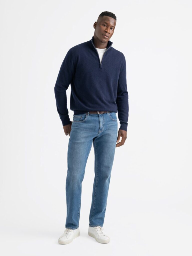 a relaxed look 