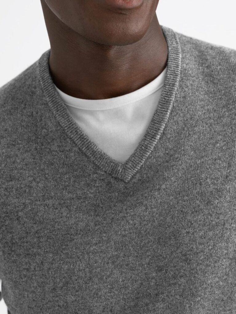 cashmere v-neck