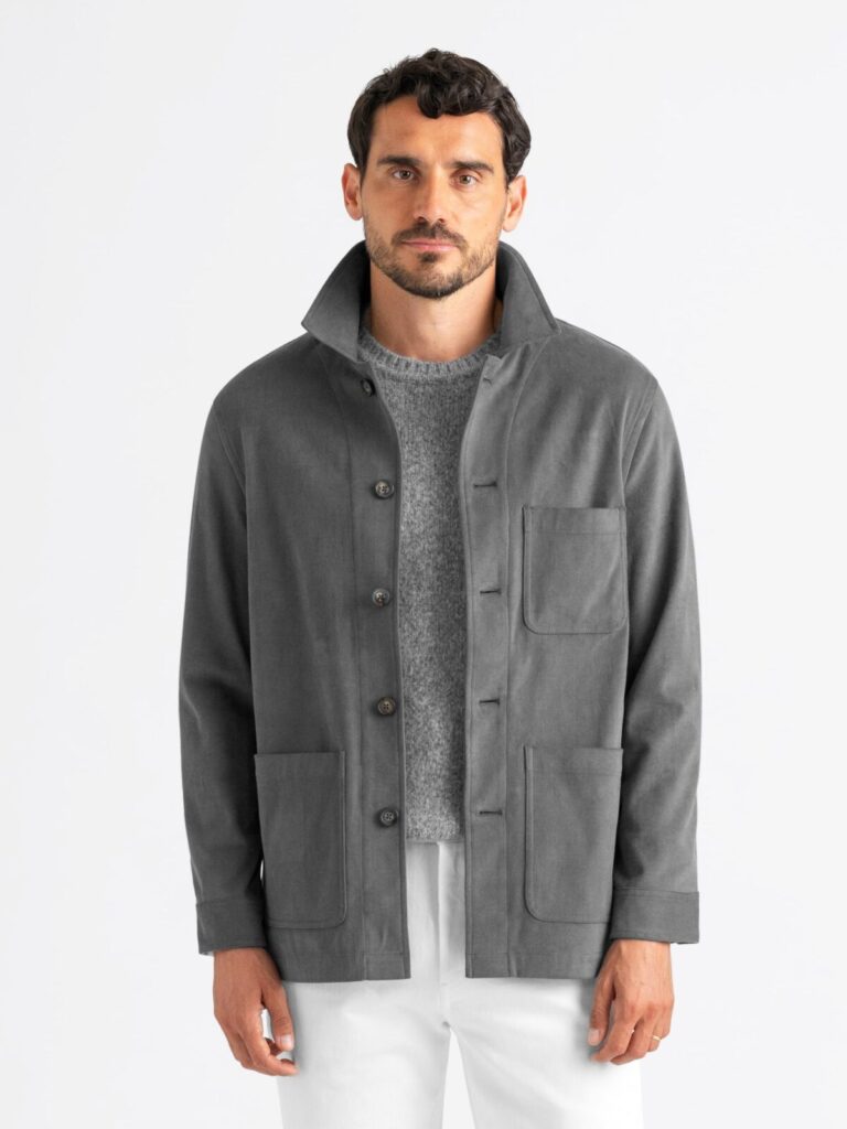 lighter layers like chore coat, overshirts, and shirt jackets