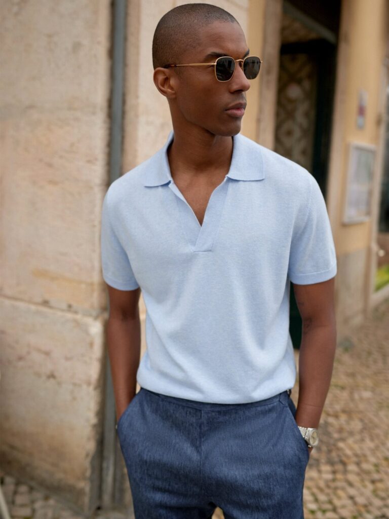 men’s summer fashion trends include pastel polos