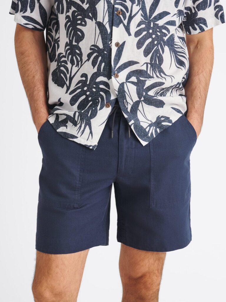 drawstring shorts are great for a casual look
