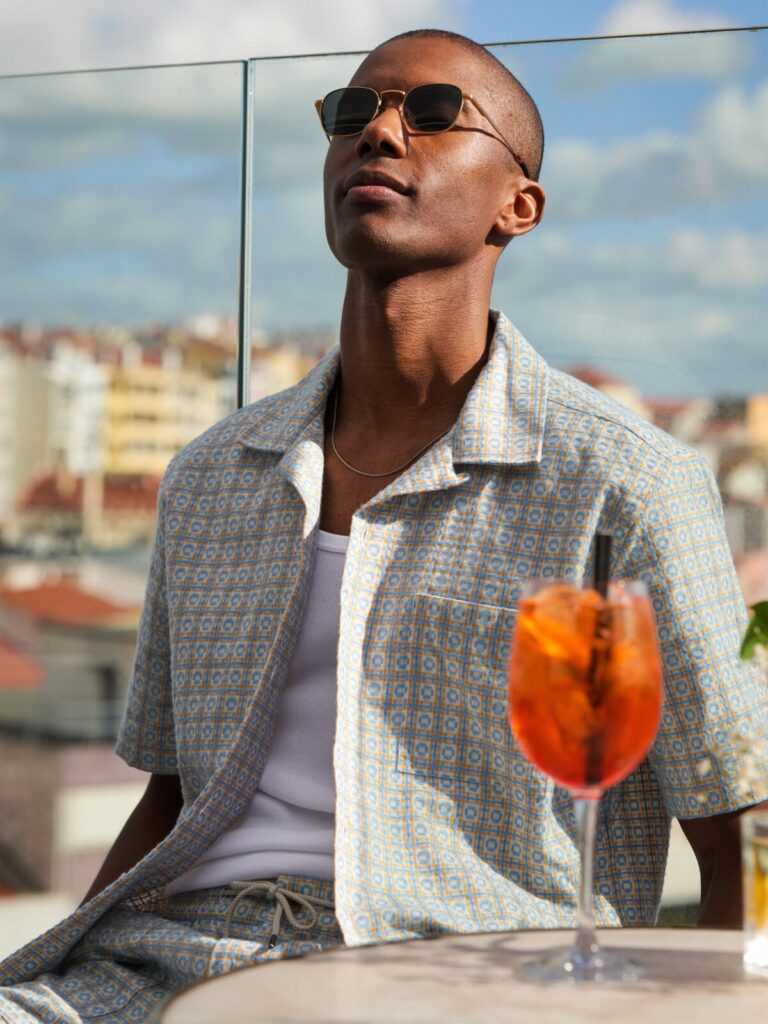 a hot menswear trend in 2025 - matching sets