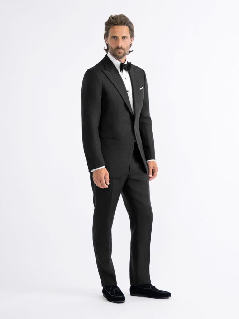 a tuxedo for summer black tie